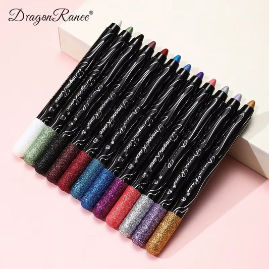Eyeshadow Makeup Diamond Sparkling Highlighter Eyeshadow Stick Fine Shimmering Glitter Eyeshadow Pencil Gliter for Eyes Cosmetic