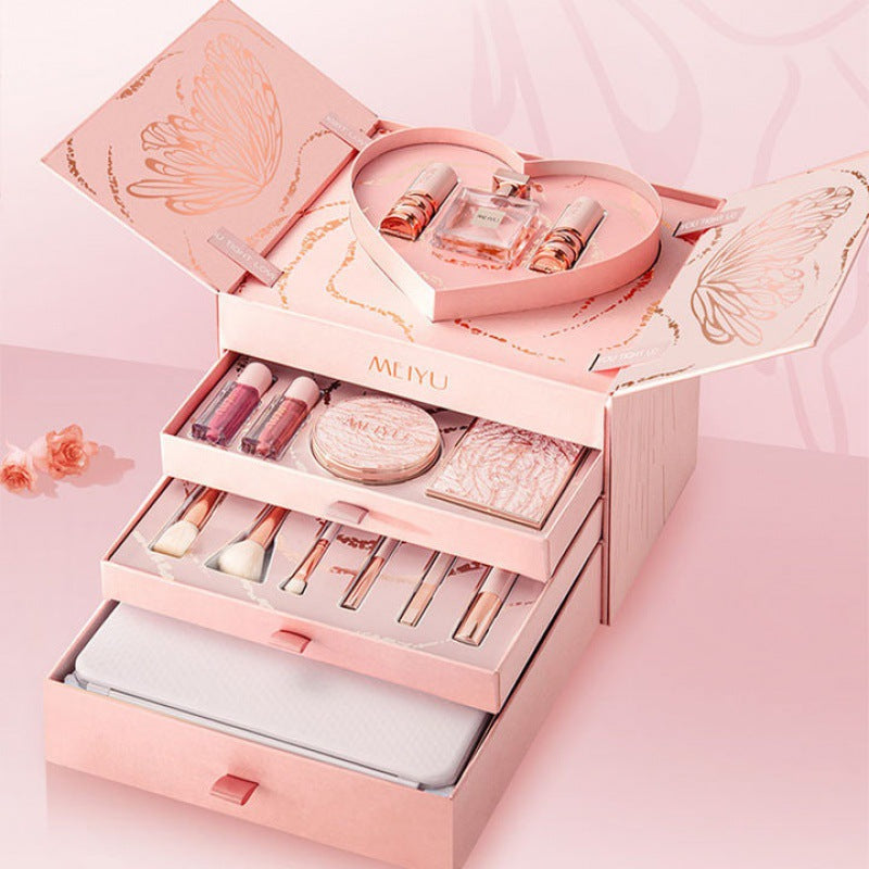 Christmas for Girls Cosmetics Lipstick Set of Beauty Gift Box
